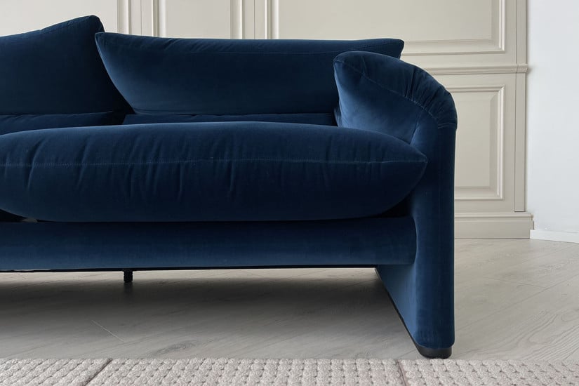Divano Maralunga Maxi blu (Offerta Expo) Cassina - 4