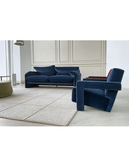 Divano Maralunga Maxi blu (Offerta Expo) Cassina - 5