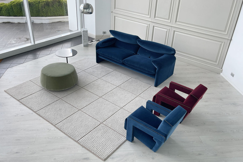 Divano Maralunga Maxi blu (Offerta Expo) Cassina - 7