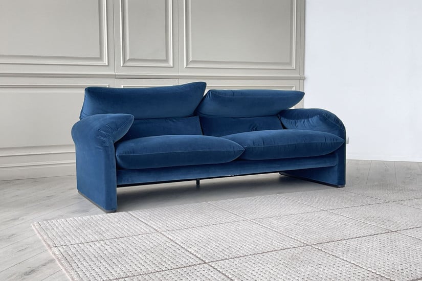 Divano Maralunga Maxi blu (Offerta Expo) Cassina - 2