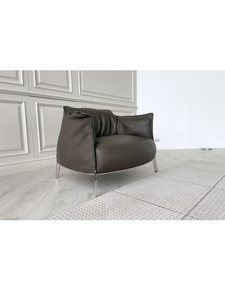 Poltrona Archibald Gran Comfort marrone (Offerta Expo)  - 2