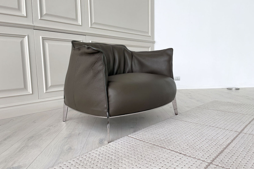 Poltrona Archibald Gran Comfort marrone (Offerta Expo)  - 2