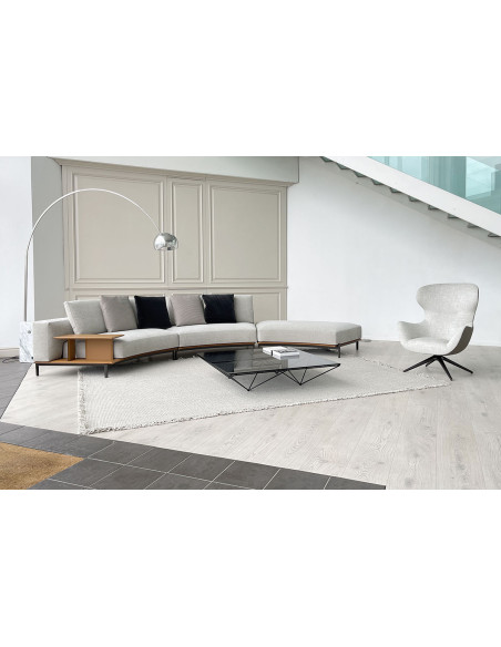 Divano Brera curvo (Offerta Expo) Poliform - 2