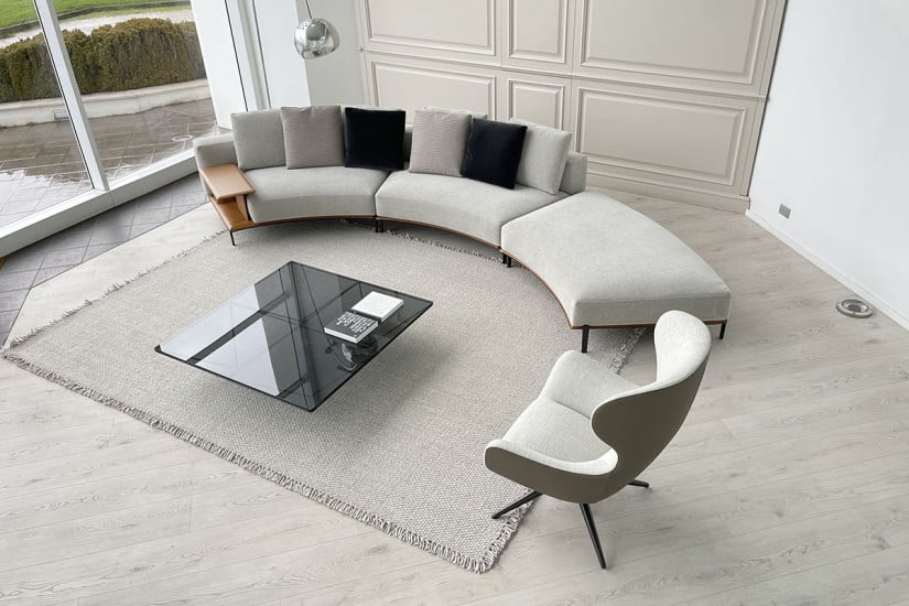 Brera Round Sofa (Expo Offer) Poliform - 5