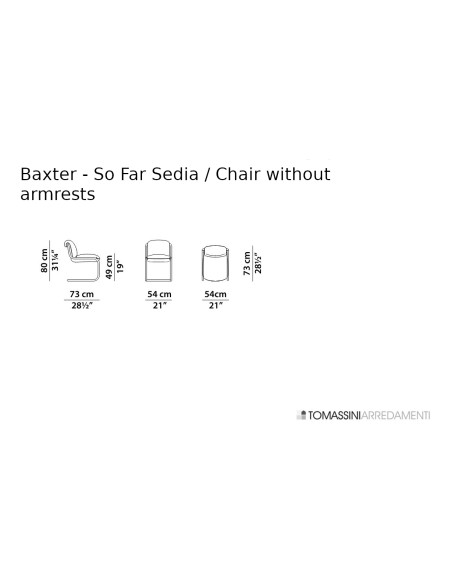 Chaise So Far Baxter - 7