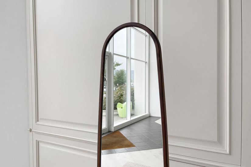 Miroir Ekero marbre blanc (Offre Expo) Porada - 6