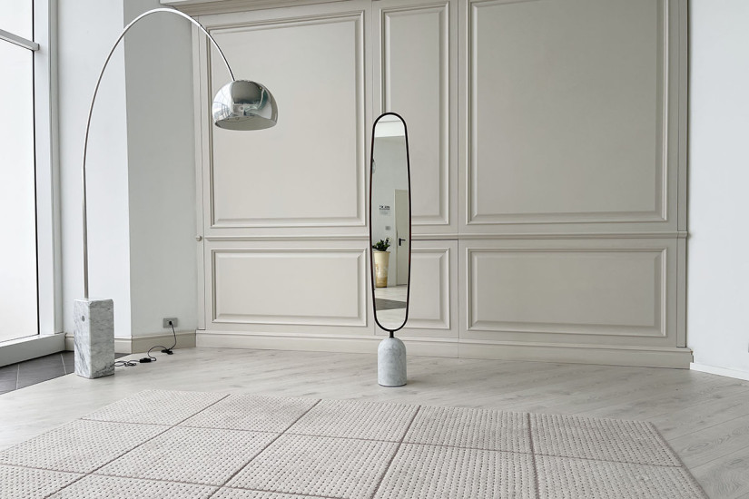 Ekero White Marble Mirror (Expo Offer) Porada - 7