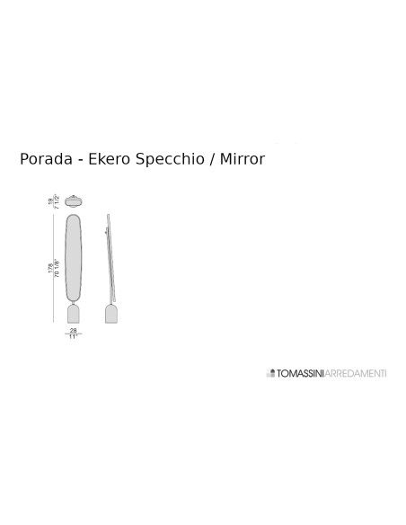 Ekero White Marble Mirror (Expo Offer) Porada - 8