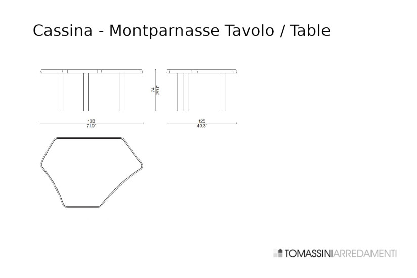 Montparnasse Table Cassina - 5