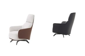 Kaori Lounge Armchair Poliform - 1 2