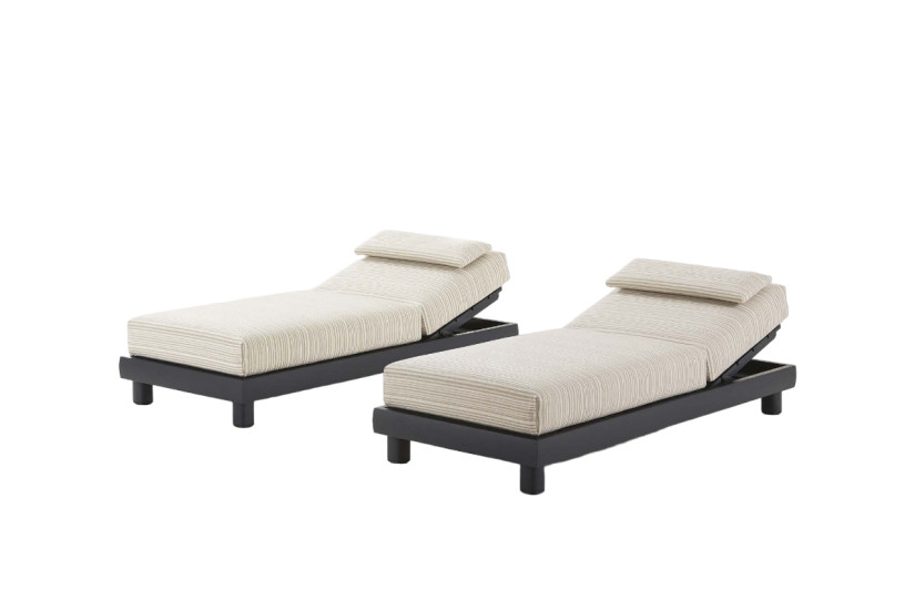 Ketch Outdoor Sunbed Poliform - 2