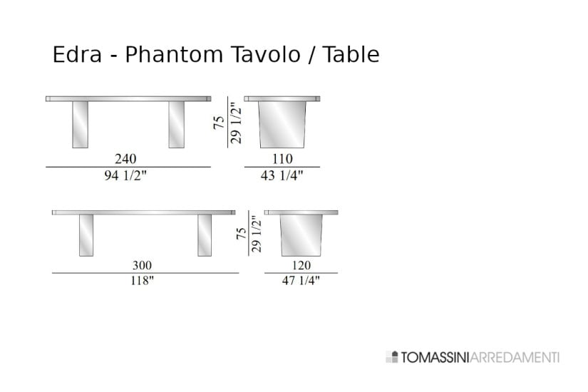 Phantom Table Edra - 5