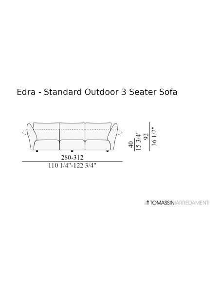 Divano Outdoor Standard Edra - 5