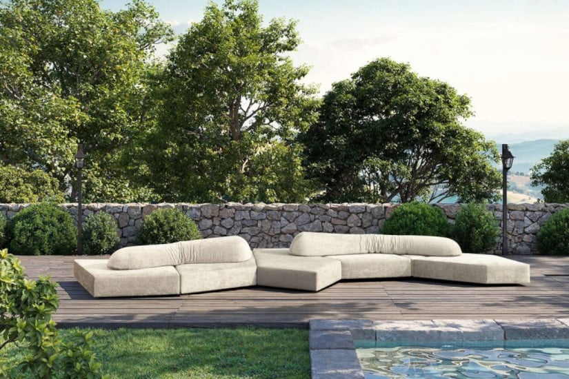 On The Rocks Outdoor Sofa Edra - 2