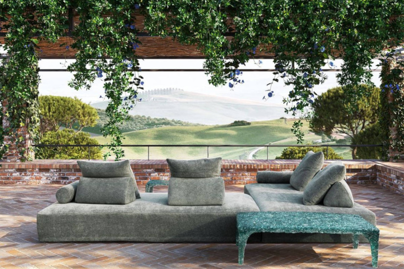 Divano Outdoor Sherazade Edra - 2