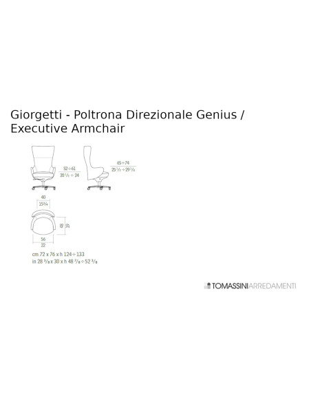 Fauteuil Genius Giorgetti - 6