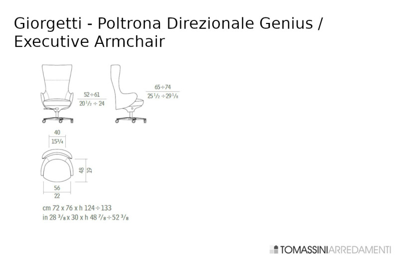 Poltrona Genius Giorgetti - 6
