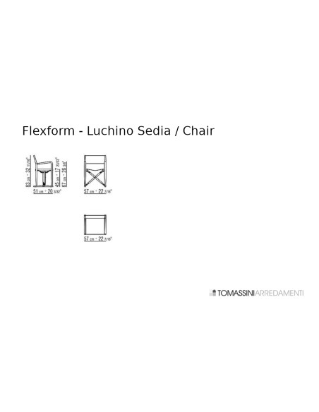 Chaise Luchino Flexform - 6