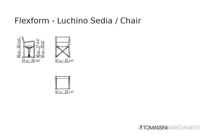 Chaise Luchino Flexform - 6