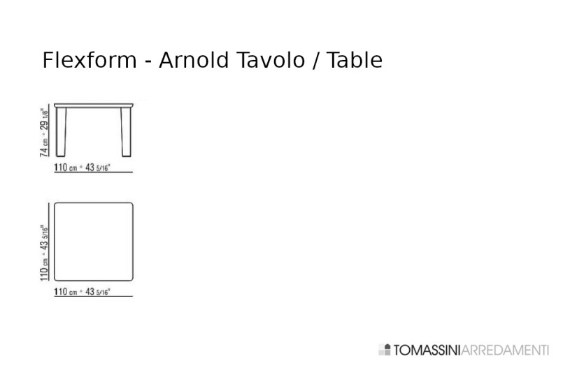 Tavolo Arnold Flexform - 9