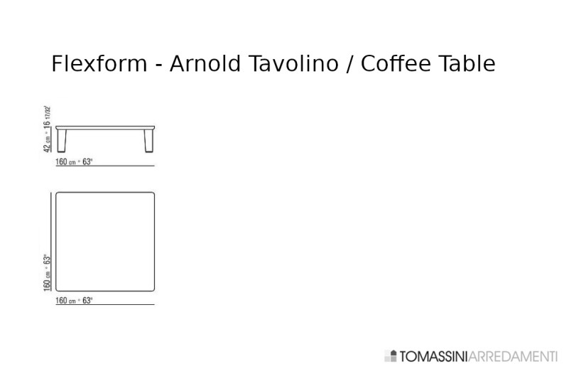 Tavolino Arnold Flexform - 5