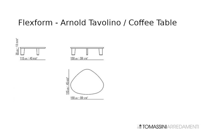 Table basse Arnold Flexform - 6