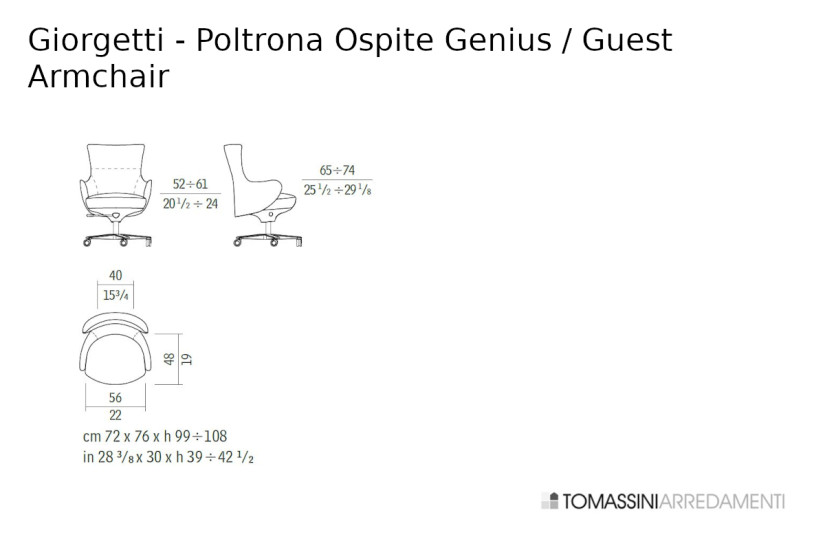 Genius Armchair Giorgetti - 7