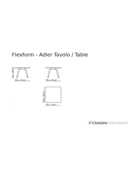 Tavolo Adler  - 9