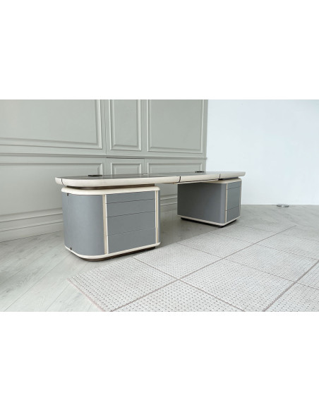 Tycoon Mahogany Desk (Expo Offer) Saba - 2