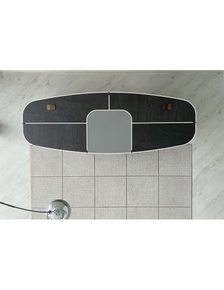 Bureau Tycoon en acajou (Offre Expo) Saba - 6