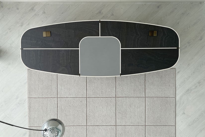 Tycoon Mahogany Desk (Expo Offer) Saba - 6