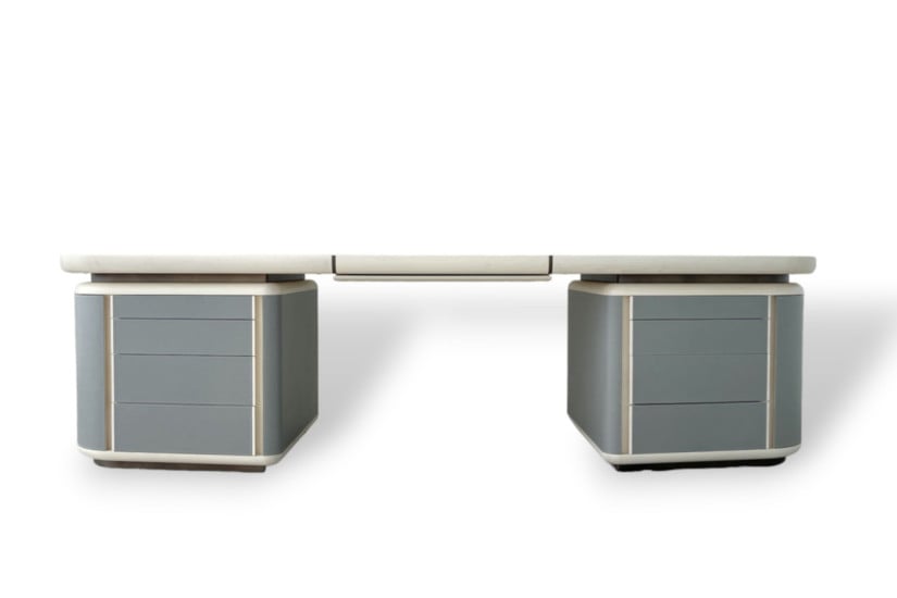 Tycoon Mahogany Desk (Expo Offer) Saba - 7