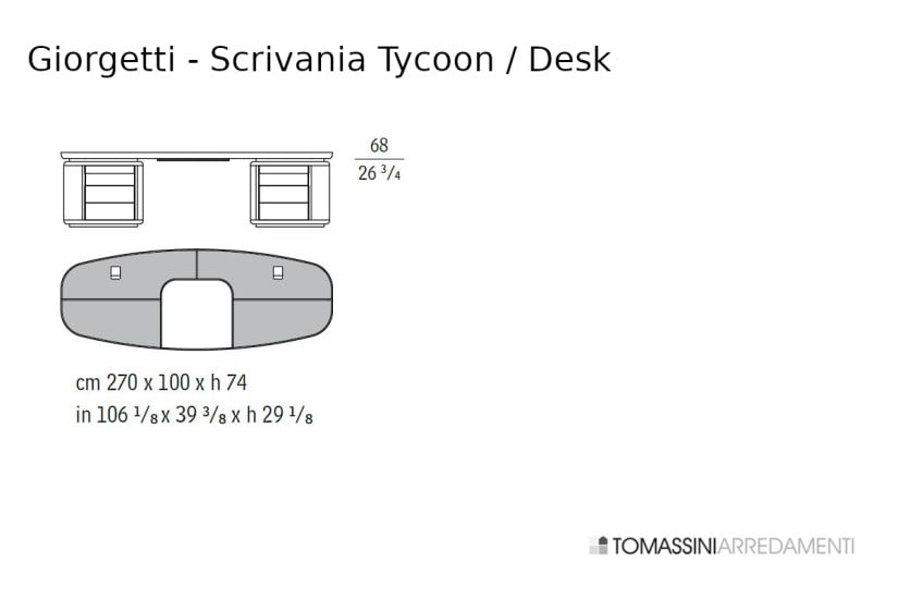 Bureau Tycoon en acajou (Offre Expo) Saba - 8