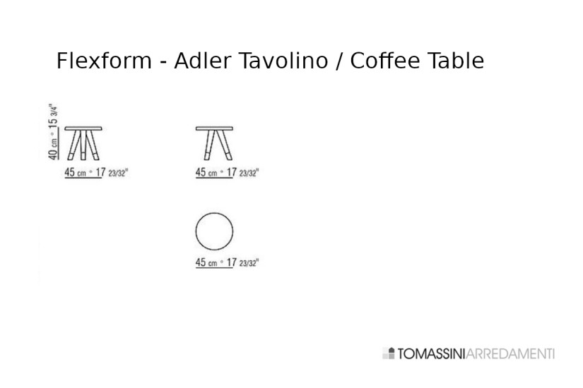 Adler Coffee Table Flexform - 3