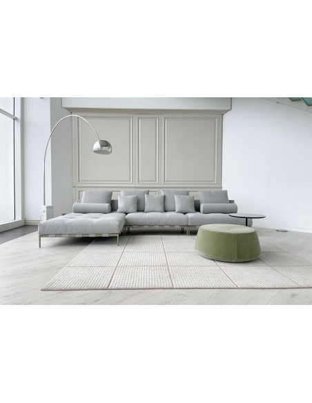 Divano Pixel Light Indoor grigio (Offerta Expo) Saba - 1