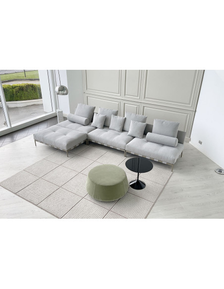 Divano Pixel Light Indoor grigio (Offerta Expo) Saba - 4