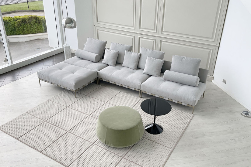 Canapé Pixel Light intérieur gris (Offre Expo) Saba - 4