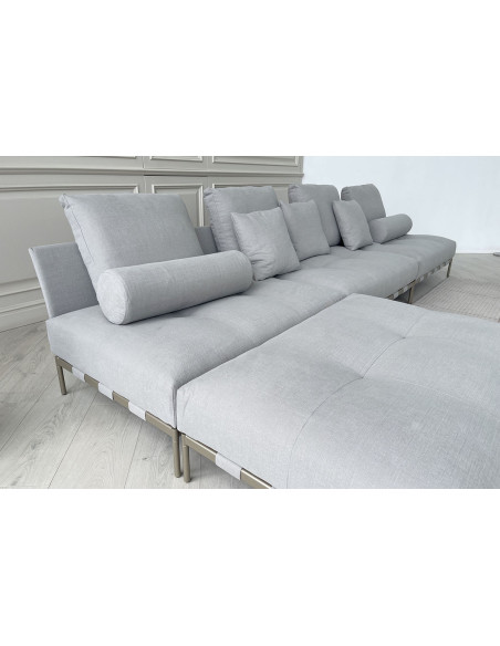 Divano Pixel Light Indoor grigio (Offerta Expo) Saba - 5