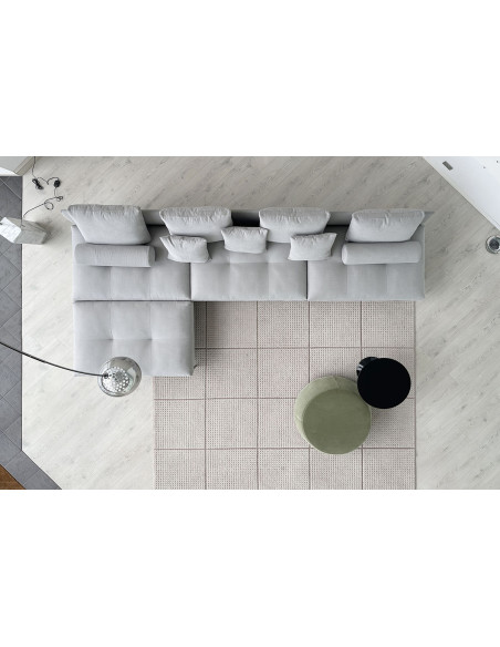 Divano Pixel Light Indoor grigio (Offerta Expo) Saba - 6