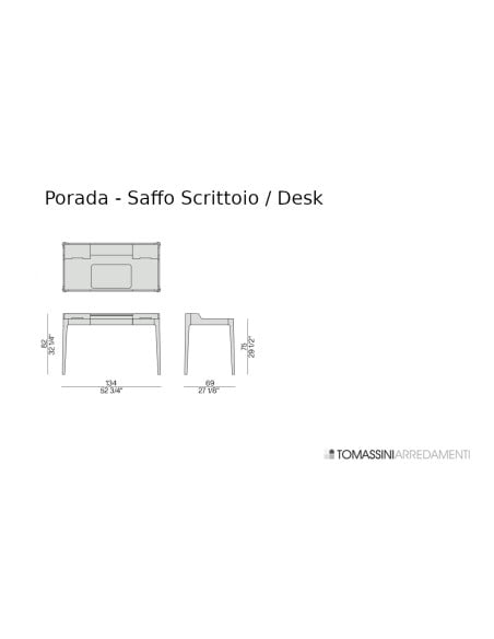 Saffo Desk (Expo Offer) Porada - 5