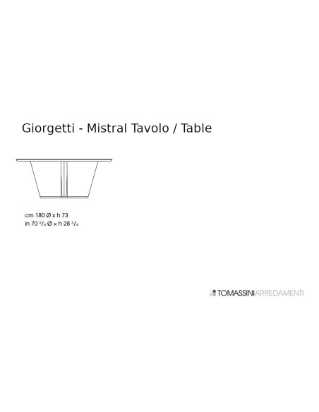 Tavolo Mistral Giorgetti - 7