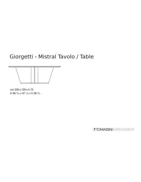 Table Mistral Giorgetti - 8