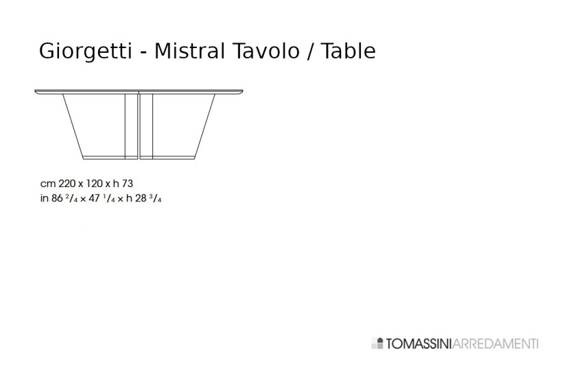 Table Mistral Giorgetti - 8