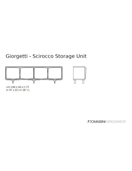 Conteneur mobile Scirocco Giorgetti - 4