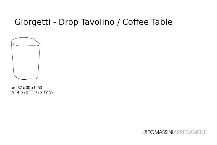 Drop Coffee Table Giorgetti - 3