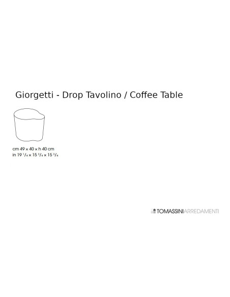 Drop Coffee Table Giorgetti - 4