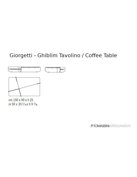 Ghiblim Coffee Table Giorgetti - 5