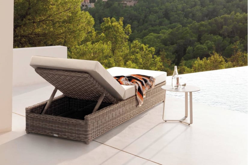 San Diego outdoor Sunbed Manutti - 2