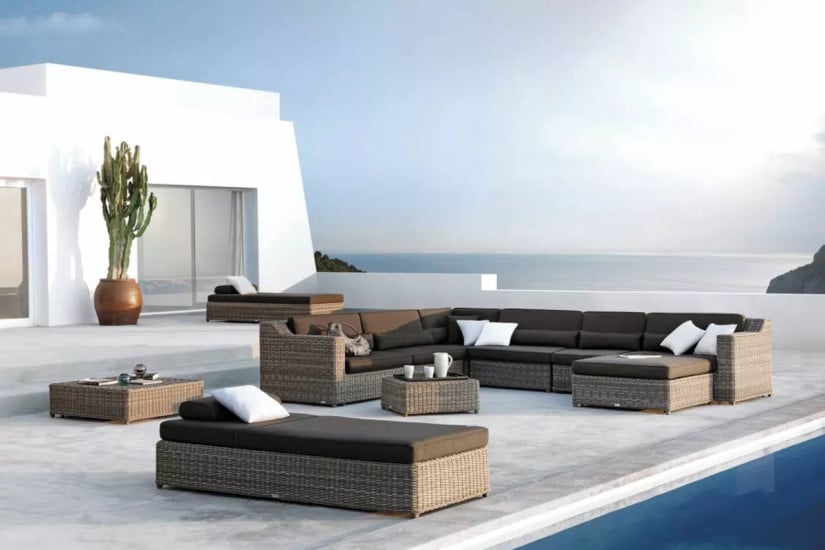 San Diego outdoor Sunbed Manutti - 3