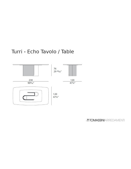 Table Echo Turri - 3